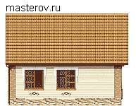 Уютный деревянный дом № C-147-1D [Лукоморье] - вид справа