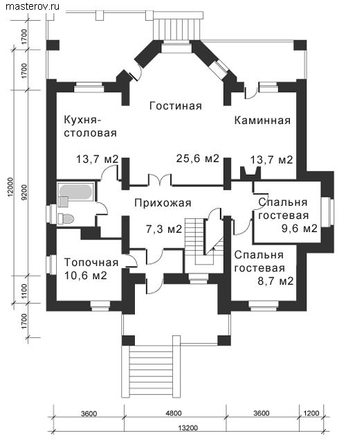 Проект Дома 12 12 Фото