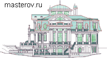 Особняк-дворец № S-769-1K - вид спереди